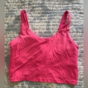 Offline Pink Tank Top